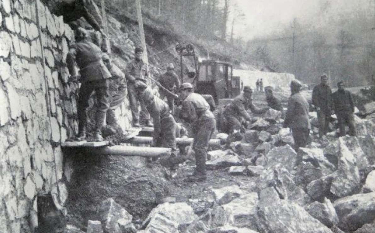 Excavare și consolidare de versant în zona de sud a Transfăgărășanului