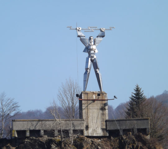 La statue de Promethee La statue de Promethee