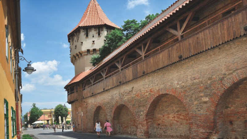 The medieval citadel of Sibiu