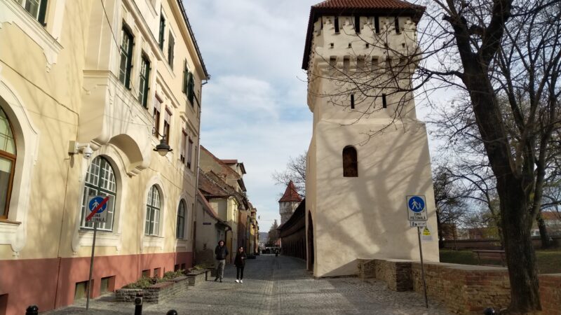The medieval citadel of Sibiu